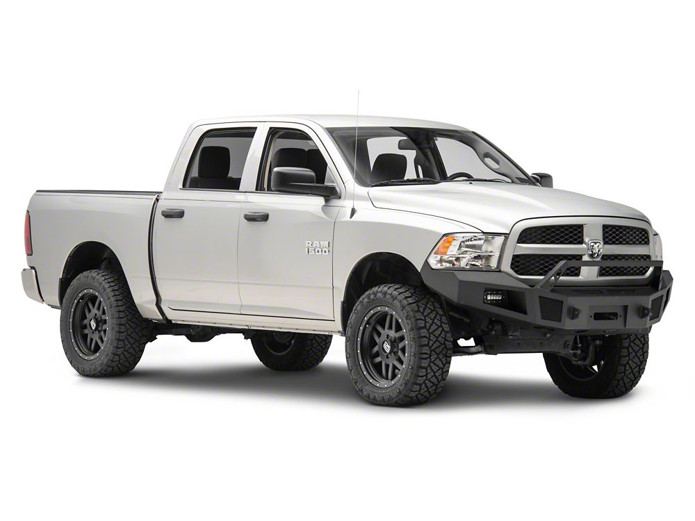Barricade HD Winch Front Bumper with LED Lighting (13-18 RAM 1500, Excluding Rebel)