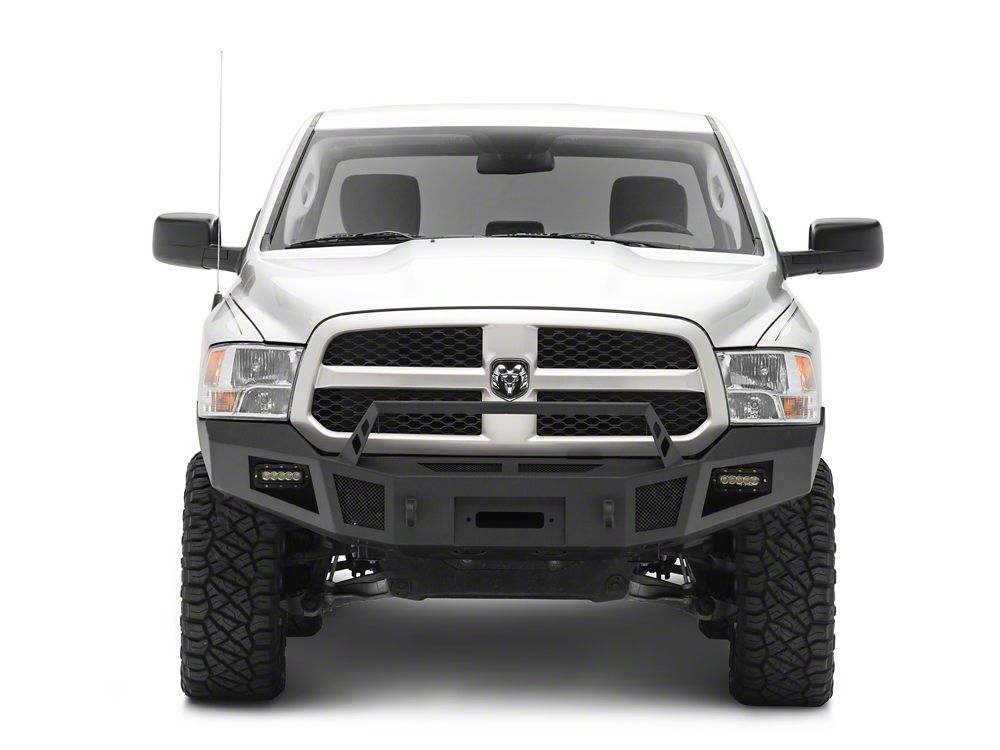 Barricade HD Winch Front Bumper with LED Lighting (13-18 RAM 1500, Excluding Rebel)