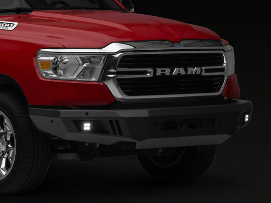 Barricade Extreme HD Front Bumper with LED Fog Lights (19-24 RAM 1500, Excluding Rebel & TRX)