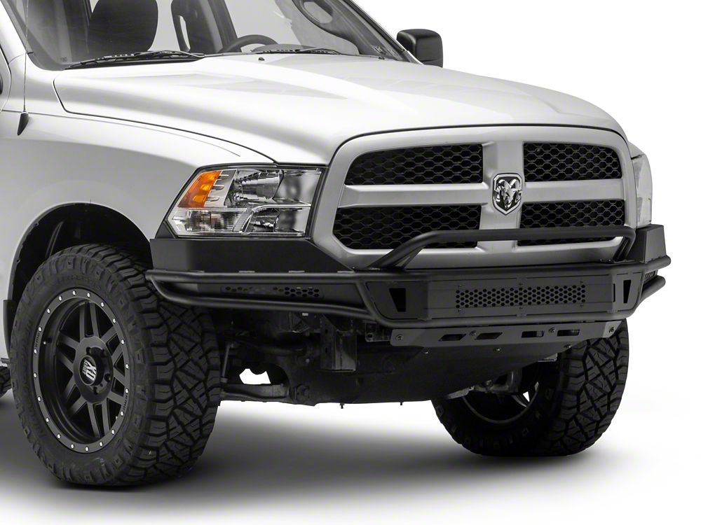 Barricade Pre-Runner Front Bumper with Skid Plate (13-18 RAM 1500, Excluding Rebel)