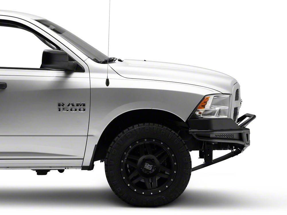 Barricade Pre-Runner Front Bumper with Skid Plate (13-18 RAM 1500, Excluding Rebel)