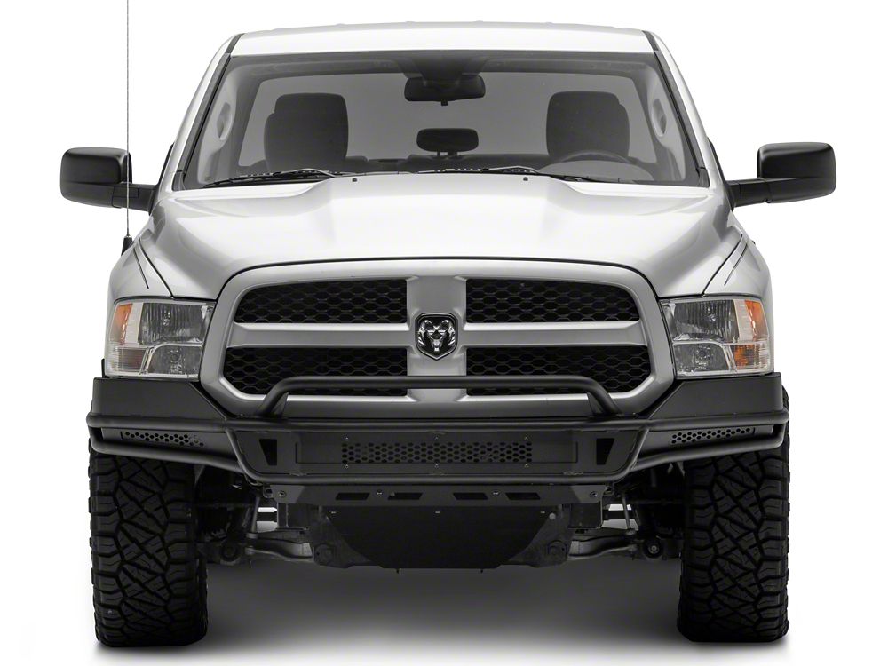 Barricade Pre-Runner Front Bumper with Skid Plate (13-18 RAM 1500, Excluding Rebel)