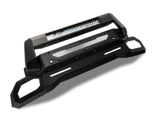Barricade HD Stubby Front Bumper with 20-Inch Dual Row LED Light Bar (19-24 RAM 1500, Excluding EcoDiesel, Rebel & TRX)