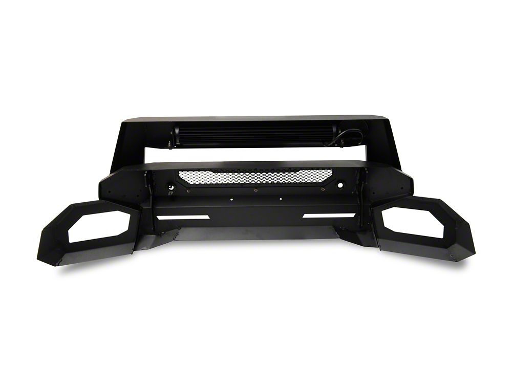 Barricade HD Stubby Front Bumper with 20-Inch Dual Row LED Light Bar (19-24 RAM 1500, Excluding EcoDiesel, Rebel & TRX)