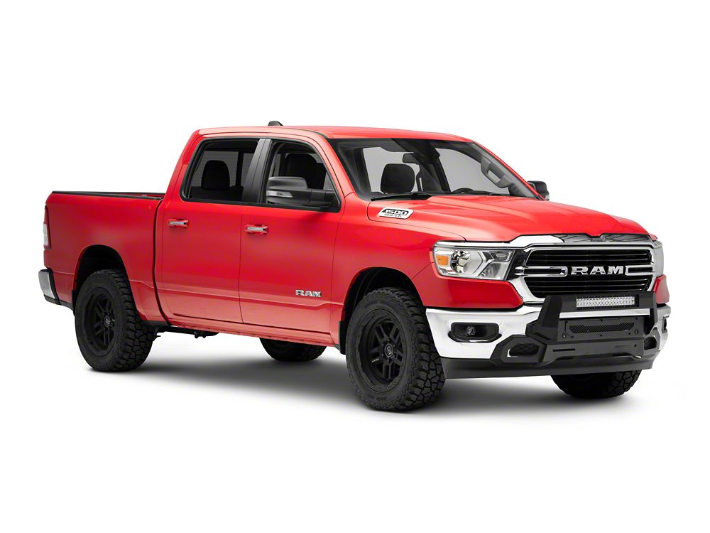 Barricade HD Stubby Front Bumper with 20-Inch Dual Row LED Light Bar (19-24 RAM 1500, Excluding EcoDiesel, Rebel & TRX)