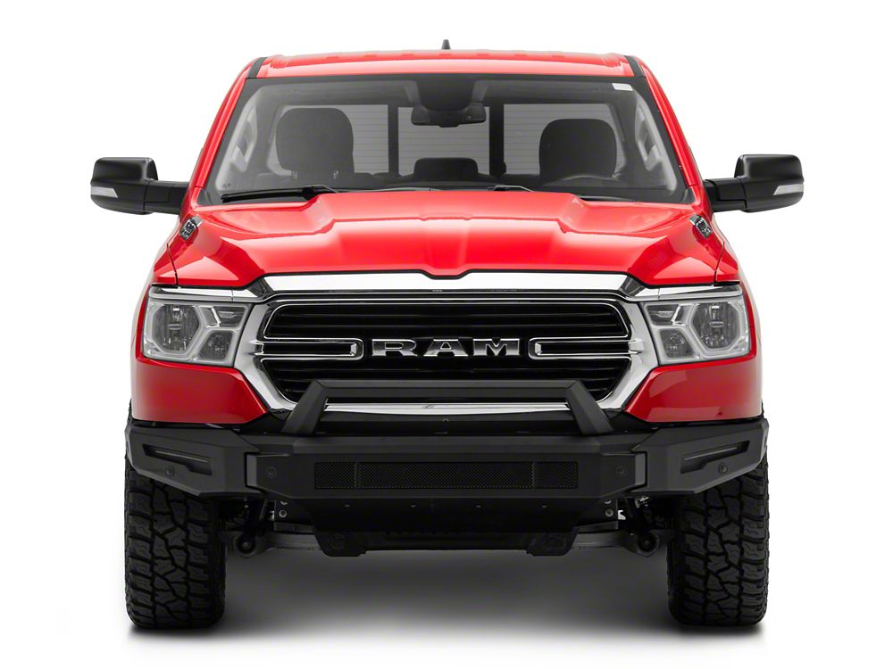Barricade Extreme HD Modular Front Bumper with LED DRL, Skid Plate and Over-Rider Hoop (19-24 RAM 1500, Excluding Rebel & TRX)