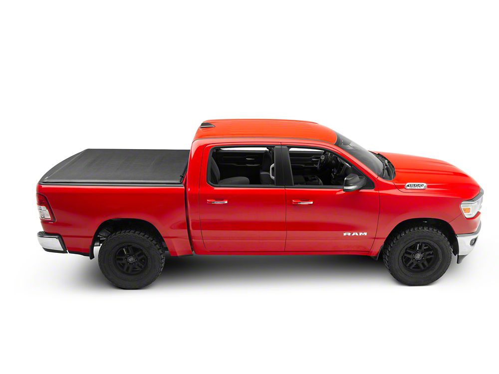 Barricade Soft Roll Up Tonneau Cover (19-25 RAM 1500 w/ 5.7-Foot & 6.4-Foot Box & w/o RAM Box)