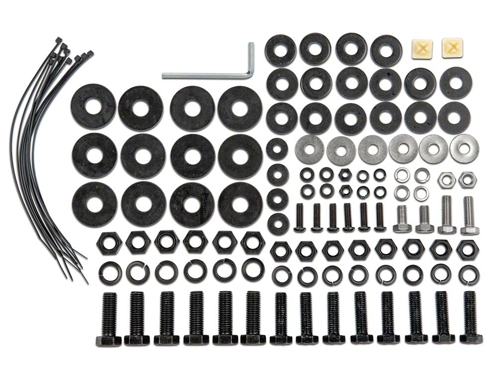 Barricade Replacement Bumper Hardware Kit for R102615 Only (09-12 RAM 1500)