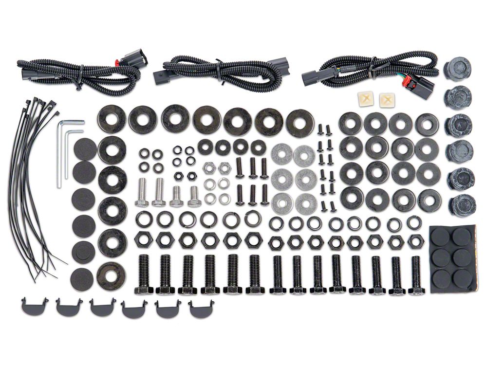 Barricade Replacement Bumper Hardware Kit for R102616 Only (13-18 RAM 1500, Excluding Rebel)