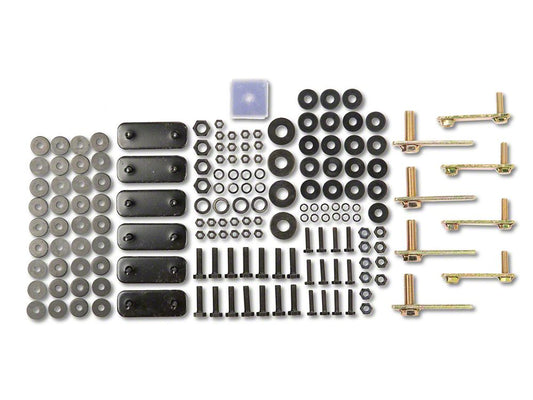 Barricade Replacement Running Board Hardware Kit for R102580 Only (09-18 RAM 1500 Crew Cab)
