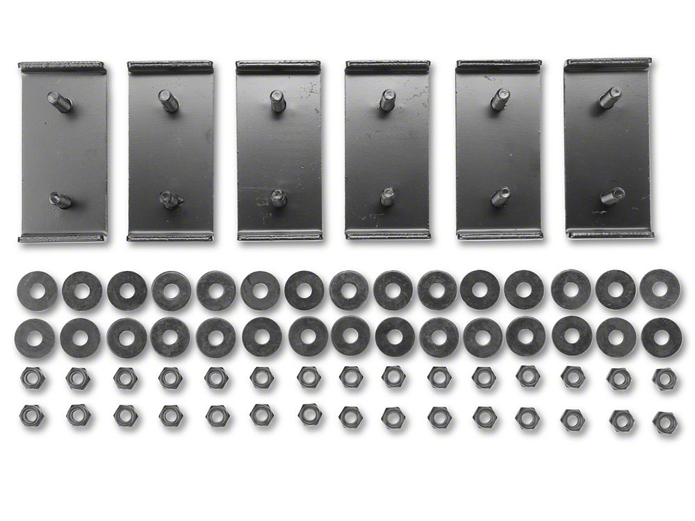 Barricade Replacement Running Board Hardware Kit for R108735 Only (19-25 RAM 1500 Crew Cab)