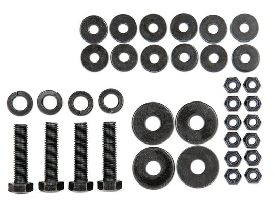 Barricade Replacement Side Step Bar Hardware Kit for R108973 Only (19-25 RAM 1500 Quad Cab)