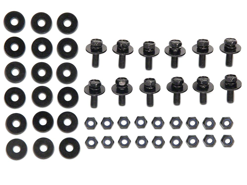 Barricade Replacement Side Step Bar Hardware Kit for R108981 Only (19-25 RAM 1500 Quad Cab)