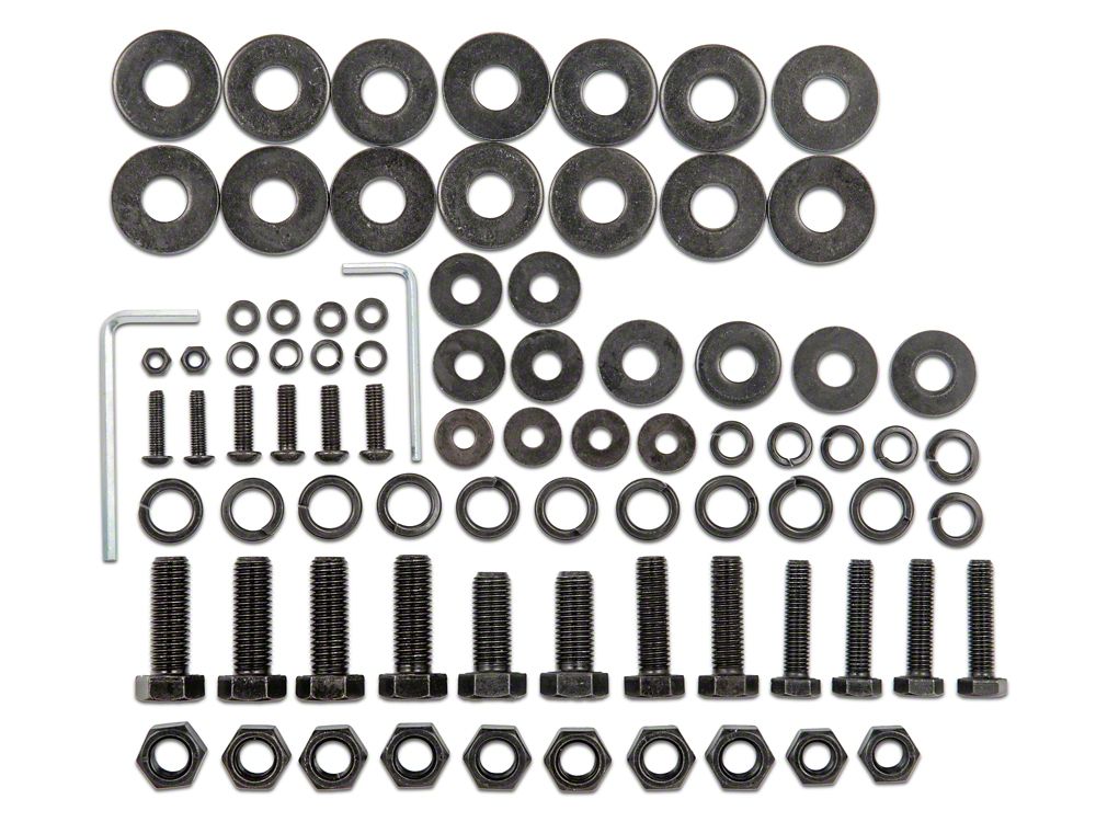 Barricade Replacement Bull Bar Hardware Kit for R102573 Only (09-18 RAM 1500, Excluding Rebel)