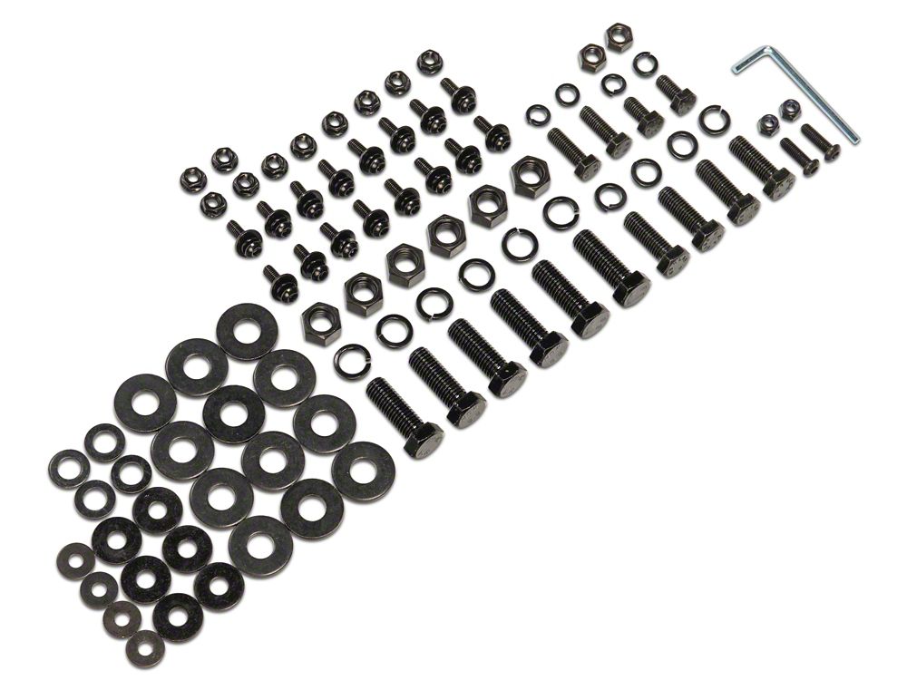 Barricade Replacement Bumper Hardware Kit for HR21564 Only (13-18 RAM 1500, Excluding Rebel)