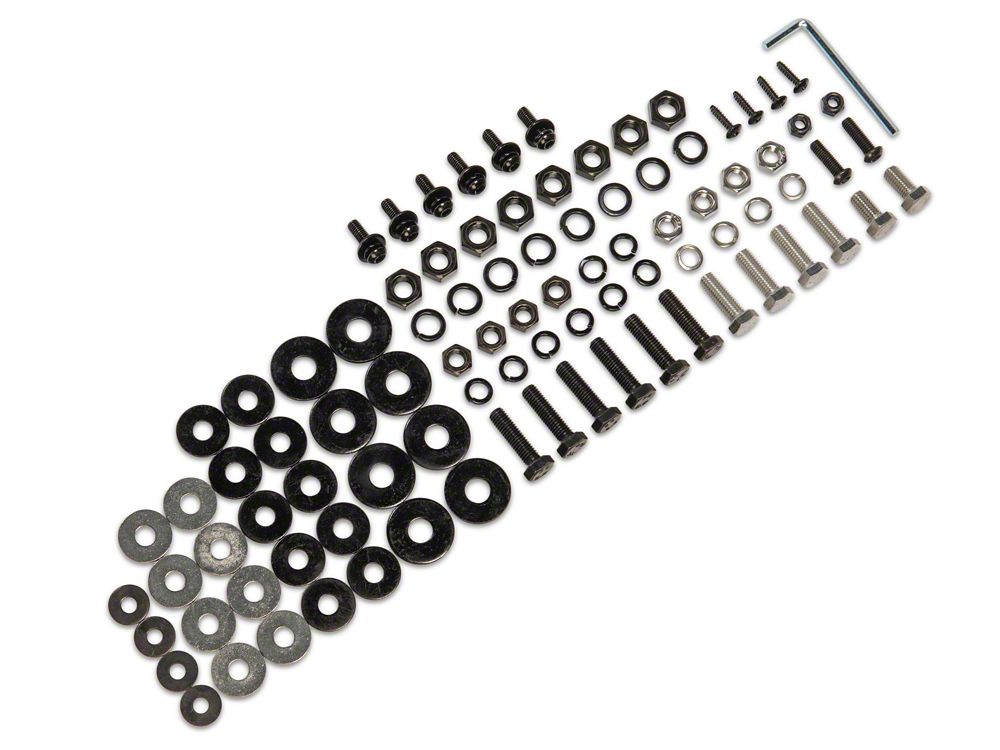 Barricade Replacement Bumper Hardware Kit for R123752 Only (19-24 RAM 1500, Excluding EcoDiesel, Rebel & TRX)