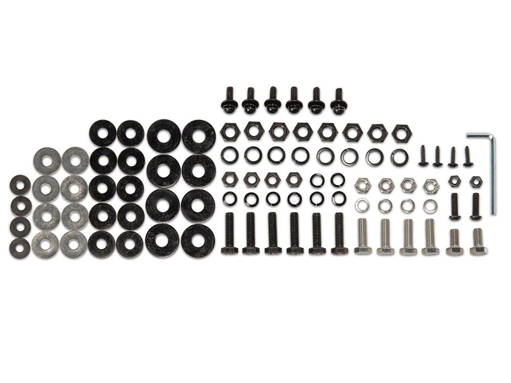 Barricade Replacement Bumper Hardware Kit for R123752 Only (19-24 RAM 1500, Excluding EcoDiesel, Rebel & TRX)