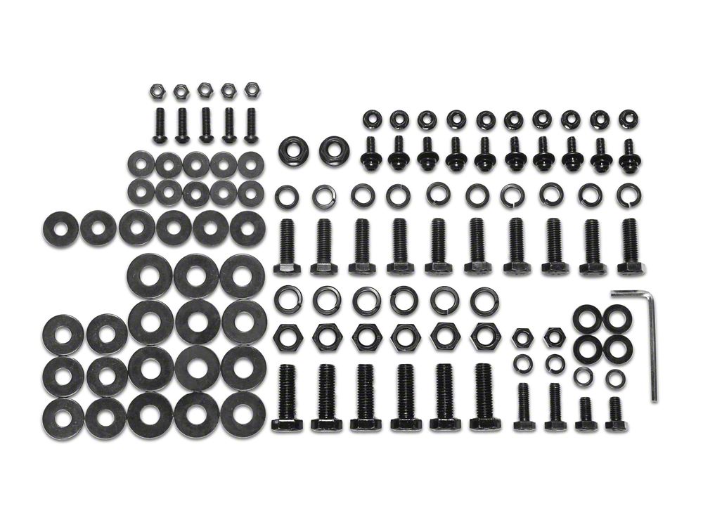 Barricade Replacement Bumper Hardware Kit for R125401 Only (19-24 RAM 1500, Excluding Rebel & TRX)