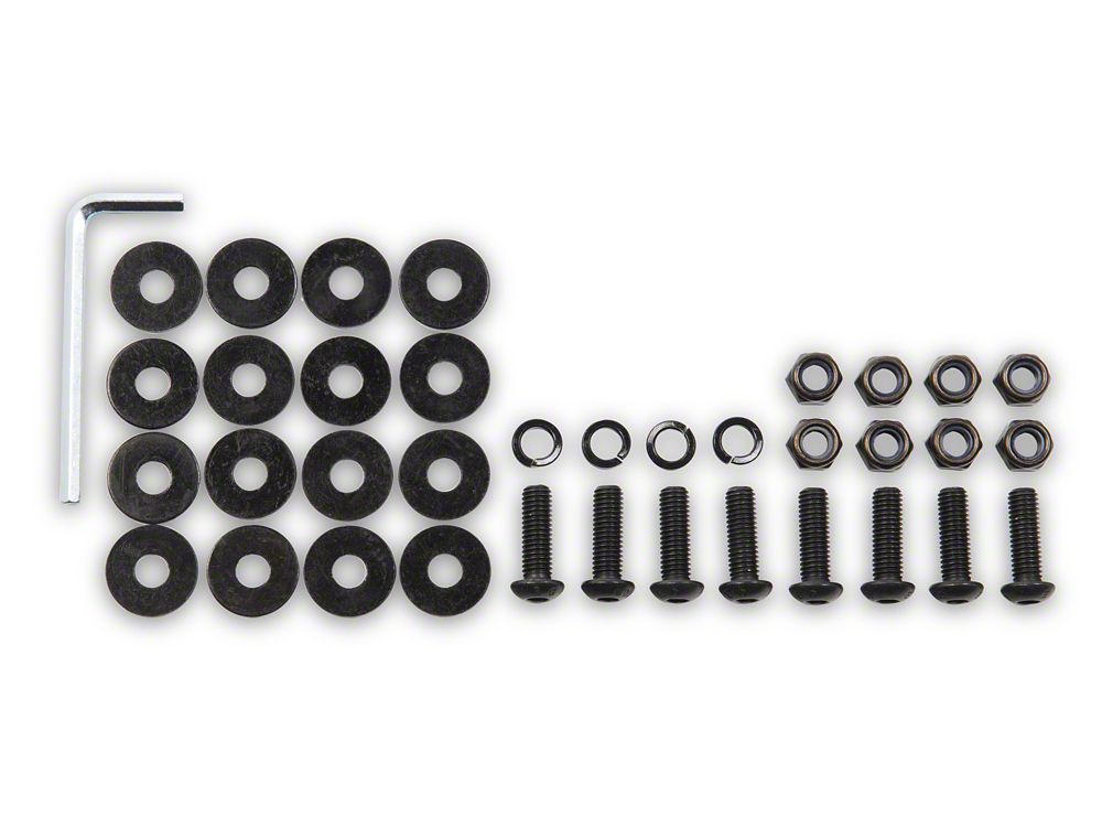 Barricade Replacement Skid Plate Hardware Kit for R125402 Only (19-24 RAM 1500, Excluding Rebel & TRX)