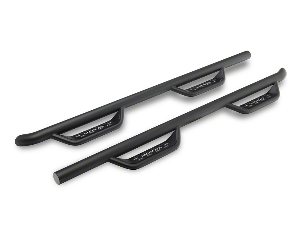 Barricade Tubular Drop Steps; Fine Textured Black Finish (19-25 RAM 1500 Crew Cab)