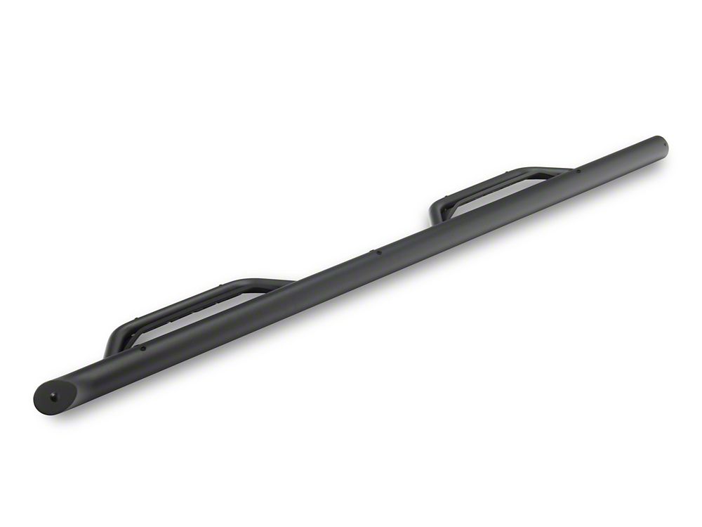 Barricade Tubular Drop Steps; Fine Textured Black Finish (19-25 RAM 1500 Crew Cab)