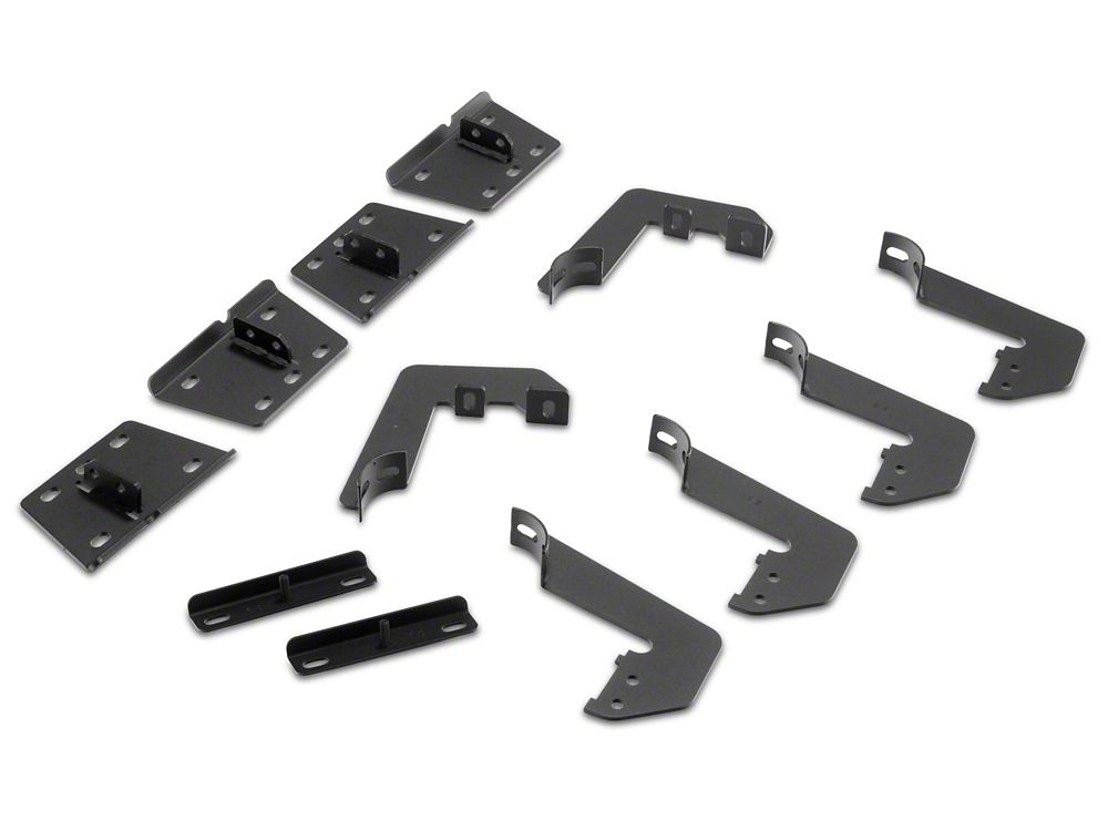 Barricade Tubular Drop Steps; Fine Textured Black Finish (19-25 RAM 1500 Crew Cab)