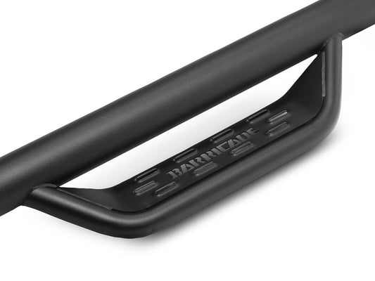 Barricade Tubular Drop Steps; Fine Textured Black Finish (19-25 RAM 1500 Quad Cab)