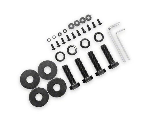 Barricade Replacement Rear Bumper Hardware Kit for R102617 Only (09-18 RAM 1500)