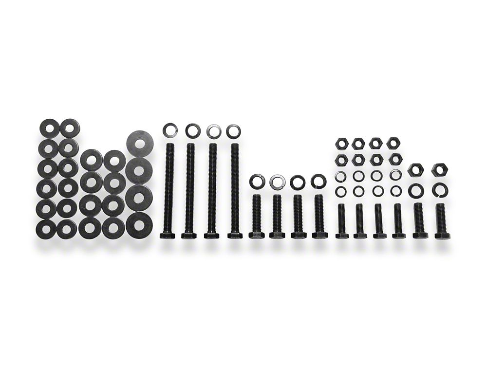 Barricade Replacement Side Step Bar Hardware Kit for R102585-A Only (02-08 RAM 1500 Regular Cab)