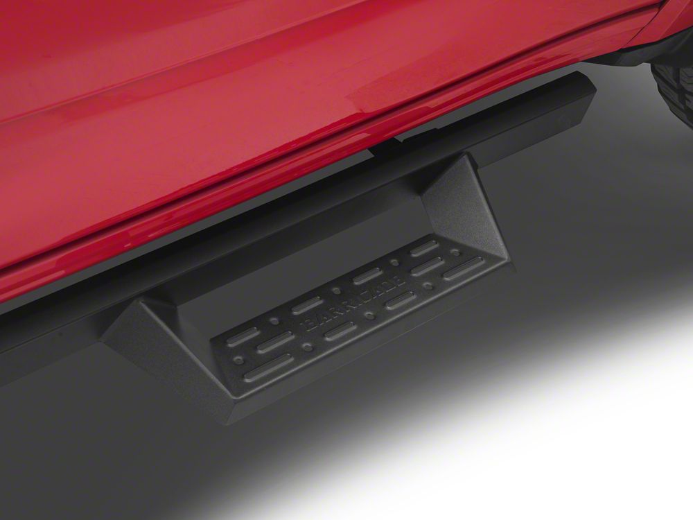 Barricade Canyon Drop Steps; Textured Black (19-25 RAM 1500 Crew Cab)