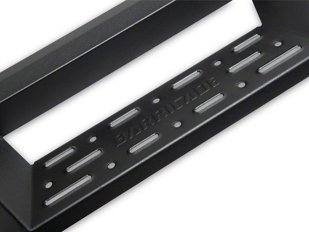 Barricade Canyon Drop Steps; Textured Black (19-25 RAM 1500 Crew Cab)