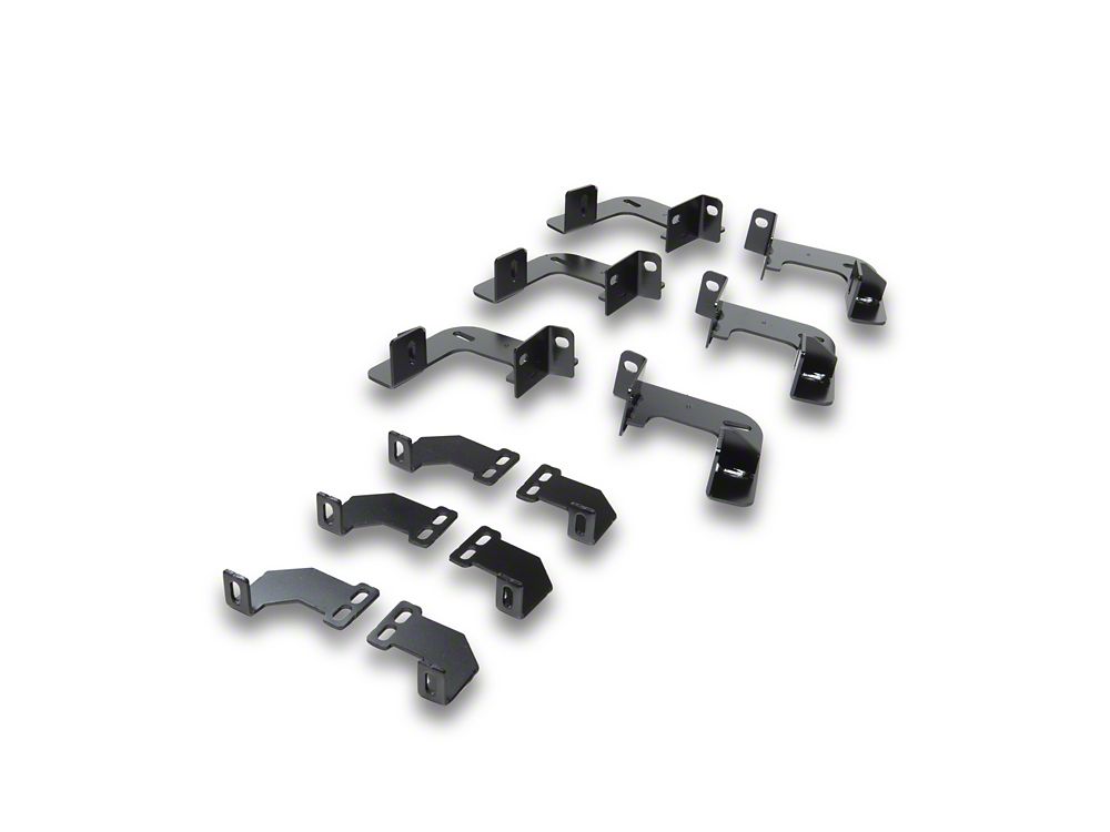 Barricade Canyon Drop Steps; Textured Black (09-18 RAM 1500 Crew Cab)
