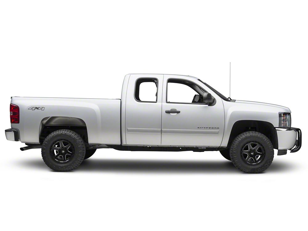 Barricade 3-Inch Bull Bar; Black (07-18 Silverado 1500)