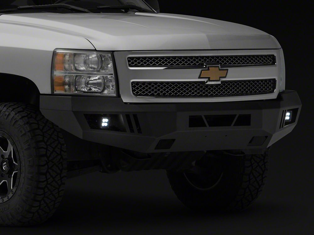 Barricade Extreme HD Front Bumper with LED Fog Lights (07-13 Silverado 1500)
