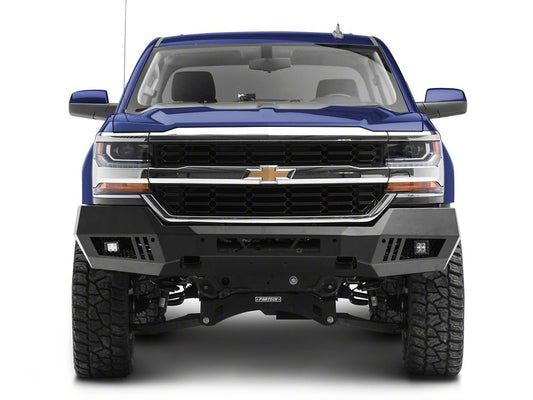 Barricade Extreme HD Front Bumper with LED Fog Lights (16-18 Silverado 1500)