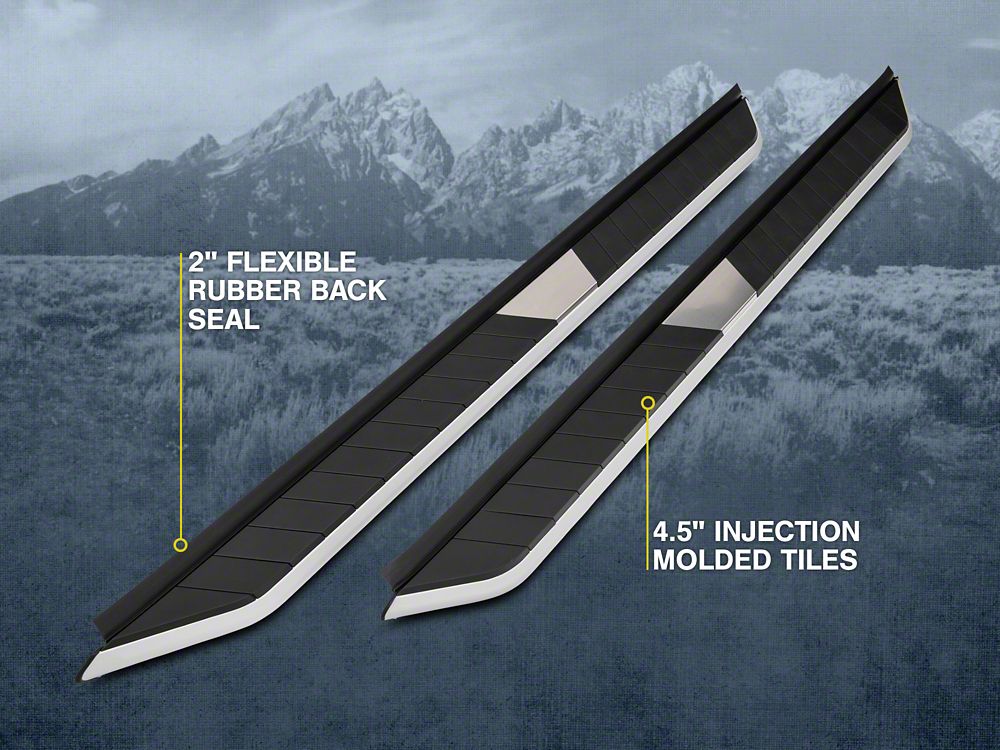 Barricade Pioneer Aluminum Running Boards (07-13 Silverado 1500 Extended Cab, Crew Cab)