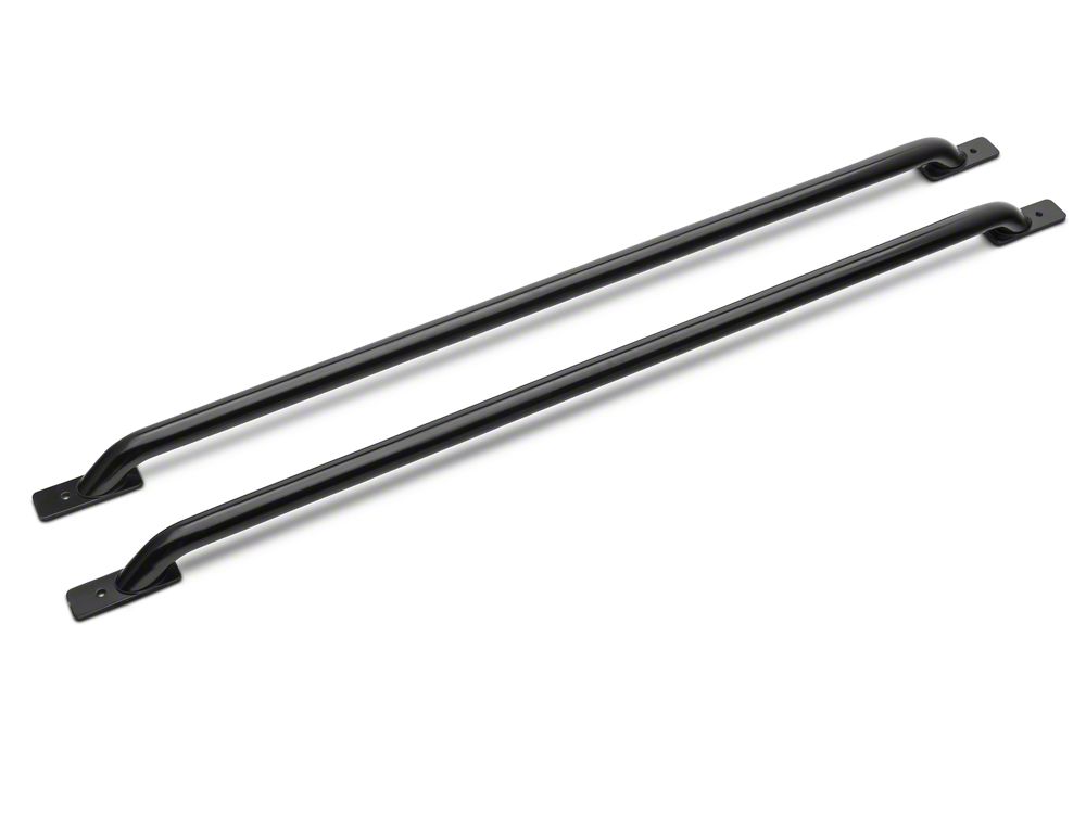 Barricade Bed Rails; Black (07-13 Silverado 1500)