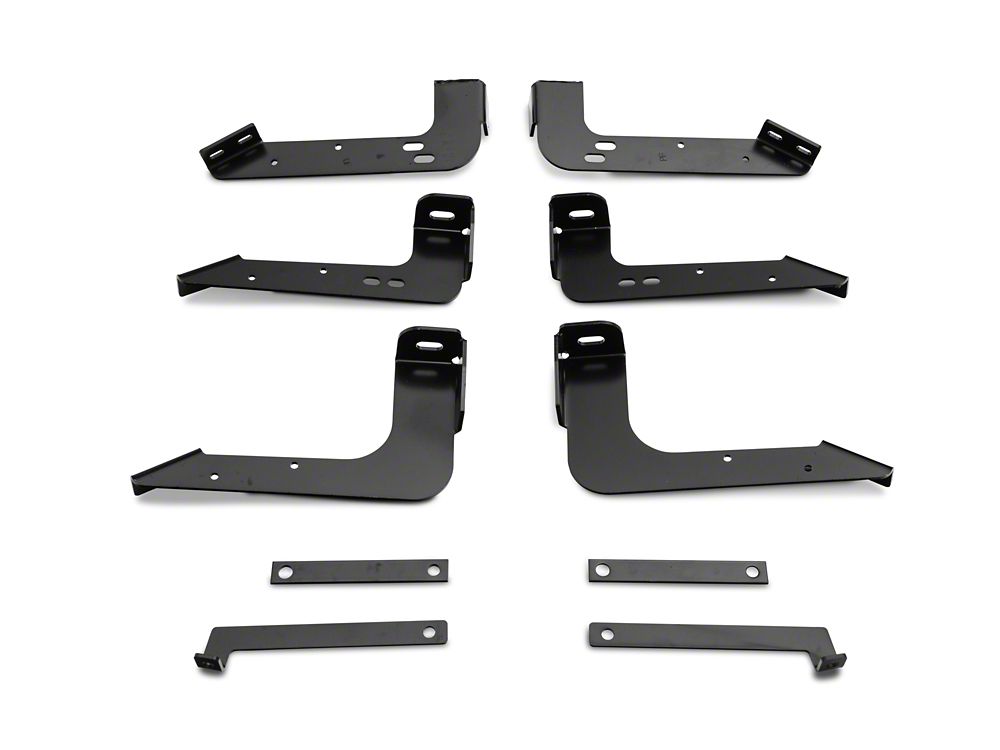Barricade T4 Side Step Bars; Body Mount; Black (99-06 Sierra 1500 Extended Cab, Crew Cab)