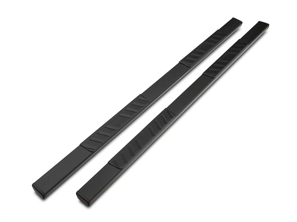 Barricade T4 Side Step Bars; Body Mount; Black (07-13 Silverado 1500 Extended Cab, Crew Cab)