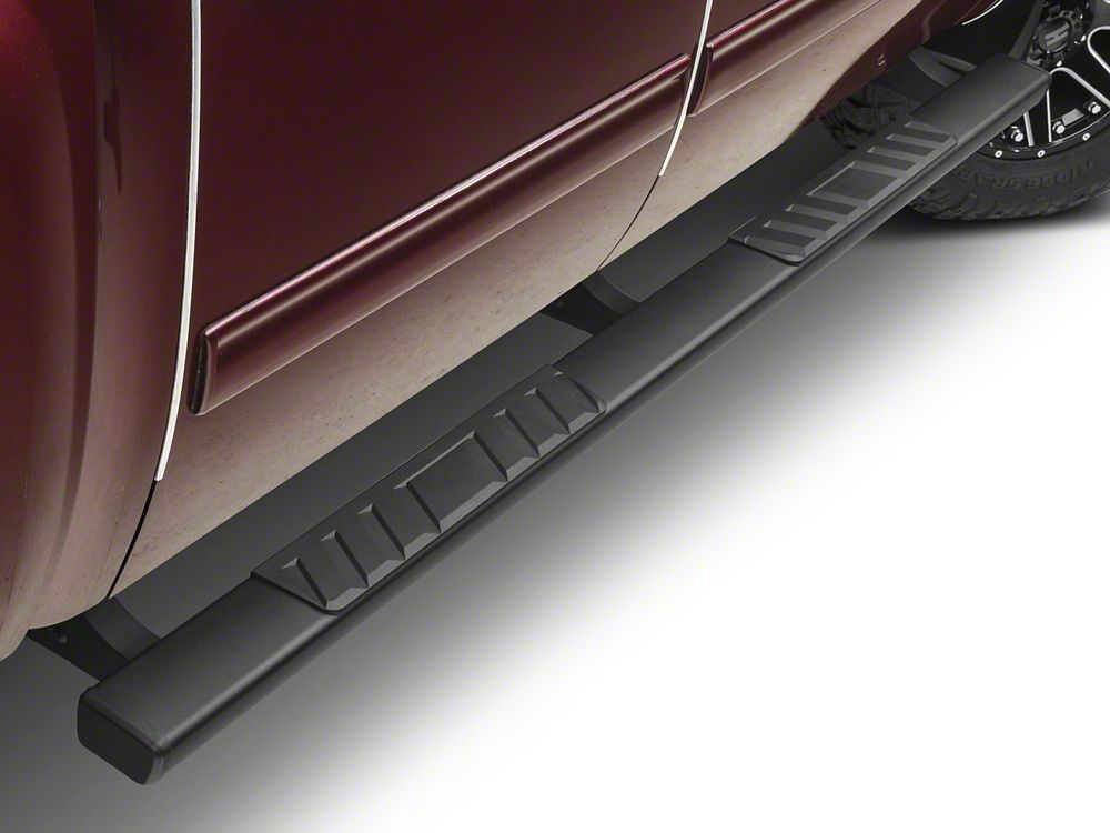 Barricade T4 Side Step Bars; Body Mount; Black (07-13 Silverado 1500 Extended Cab, Crew Cab)