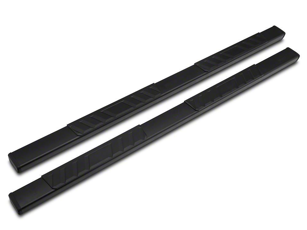 Barricade T4 Side Step Bars; Rocker Mount; Black (14-18 Silverado 1500 Double Cab, Crew Cab)