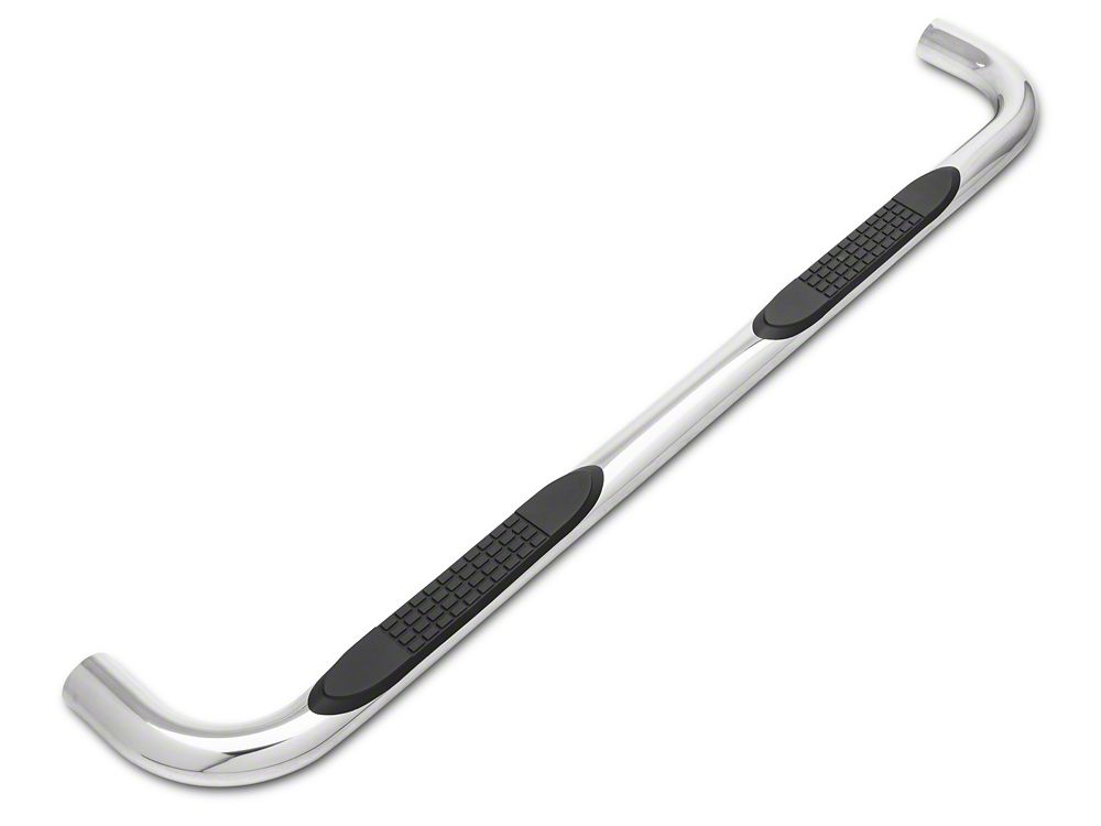Barricade 3-Inch Side Step Bars; Body Mount; Stainless Steel (14-18 Silverado 1500)