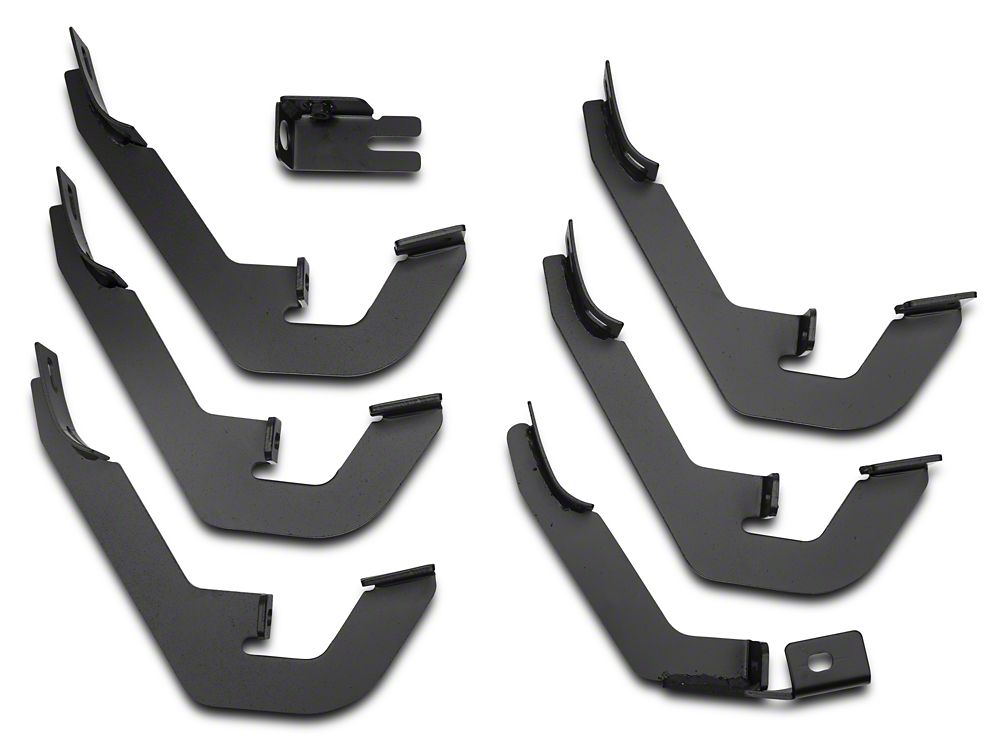 Barricade 3-Inch Side Step Bars; Body Mount; Stainless Steel (14-18 Silverado 1500)