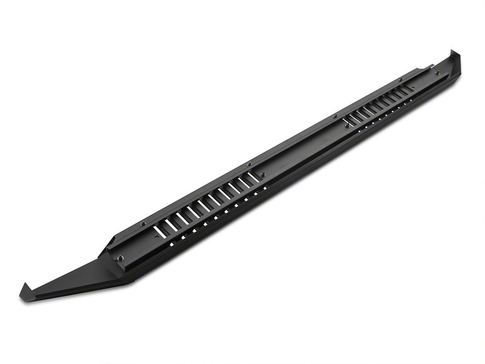 Barricade HD Steel Running Boards; Black (07-13 Silverado 1500 Crew Cab)
