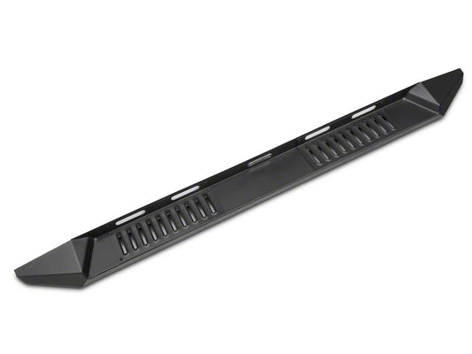Barricade HD Steel Running Boards; Black (14-18 Silverado 1500 Crew Cab)