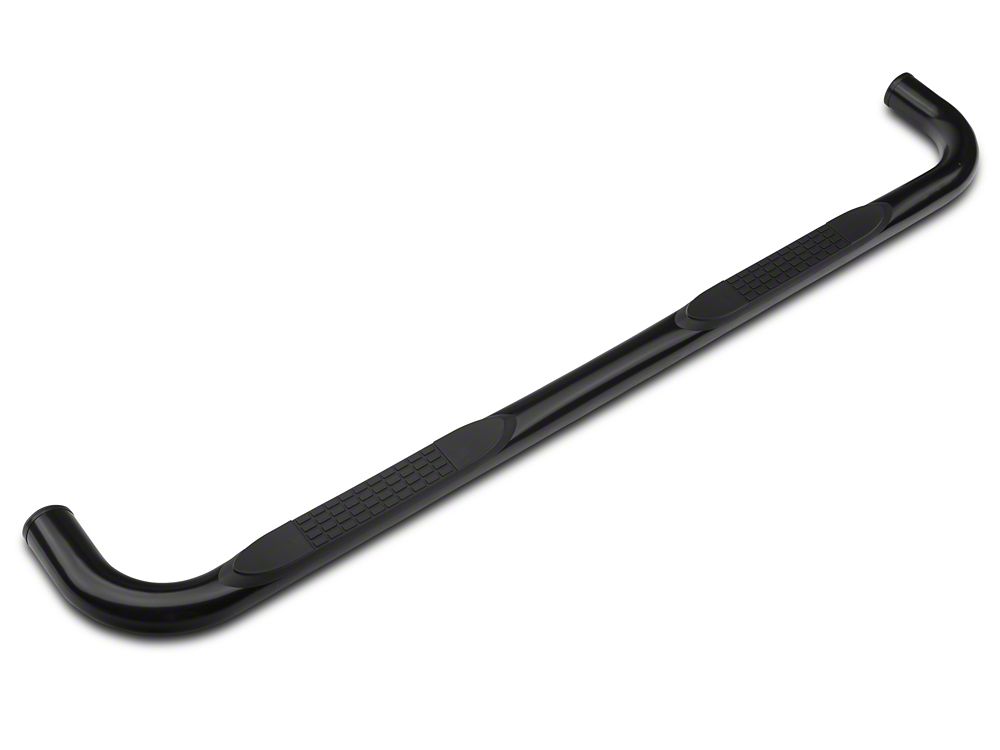 Barricade 3-Inch Side Step Bars; Body Mount; Black (14-18 Silverado 1500)