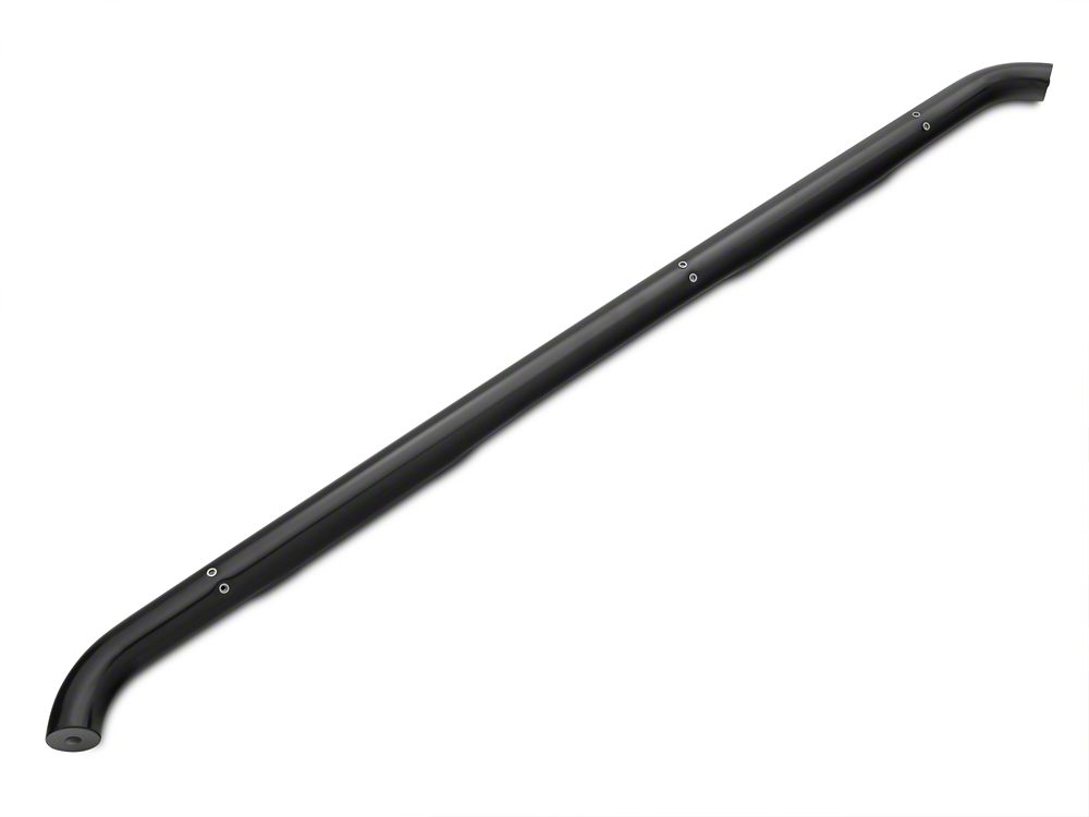Barricade 3-Inch Side Step Bars; Rocker Mount; Black (07-13 Silverado 1500)