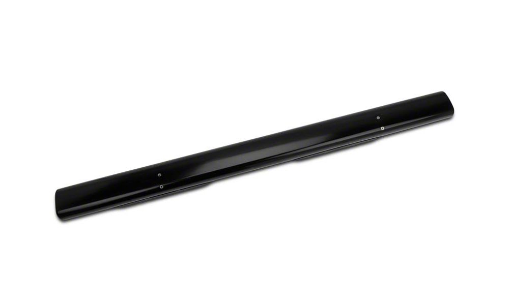 Barricade 6-Inch Oval Straight End Side Step Bars; Black (99-06 Silverado 1500)