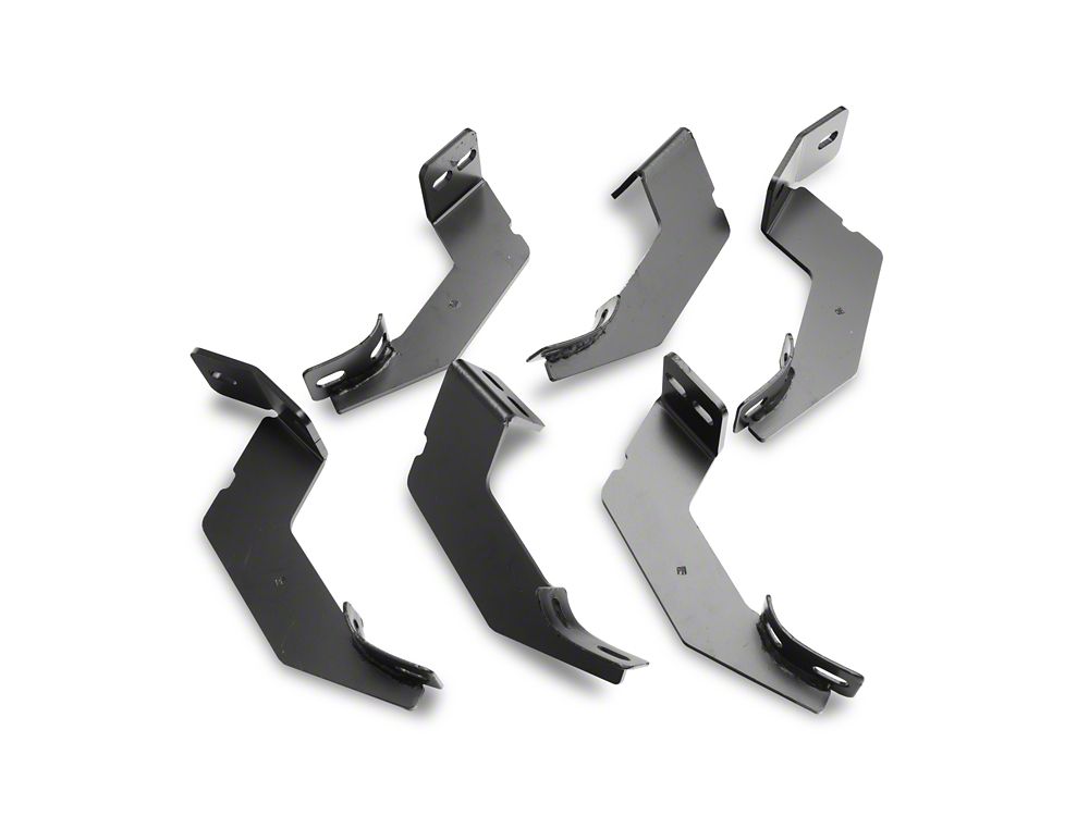 Barricade 6-Inch Oval Straight End Running Boards; Stainless Steel (07-13 Silverado 1500)