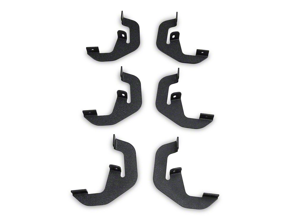 Barricade 4-Inch Flat Oval Running Boards; Stainless Steel (07-13 Silverado 1500 Crew Cab)
